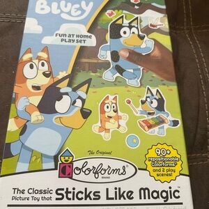 Colorforms Bluey Play Set - Classic Repositionable Fun